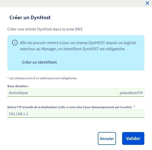 Add DynHost